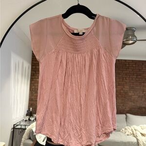 LOFT Blush Pink Blouse for Women